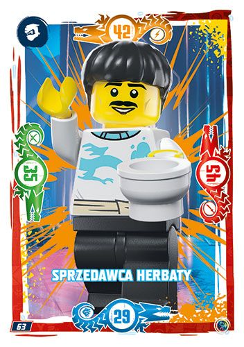 LEGO® NINJAGO® TCG9 - Nr 63: Sprzedawca herbaty