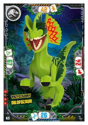 LEGO® Jurassic World™ - Nr 65: Przyczajony dilofozaur