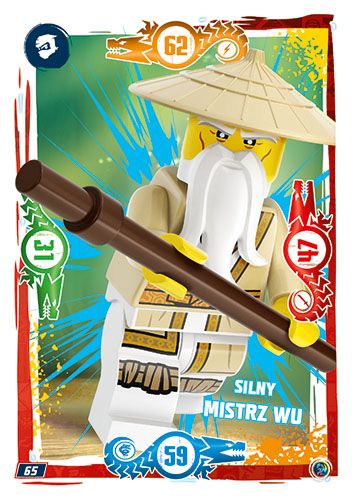 LEGO® NINJAGO® TCG9 - Nr 65: Silny Mistrz Wu