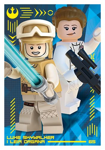 LEGO® Star Wars® TCC4 - Nr 65: Luke Skywalker i Leia Organa