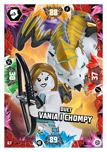 LEGO® NINJAGO® TCG8 - Nr 67: Duet Vania i Chompy