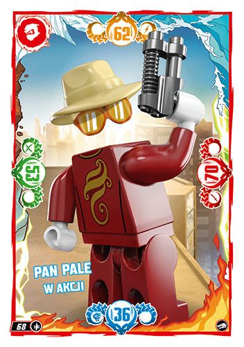 LEGO® NINJAGO® TCG10 - Nr 68: Pan Pale w akcji