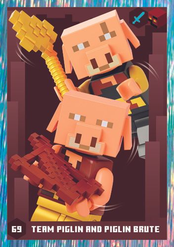 LEGO® Minecraft™ TCC3 - Nr  69: Team Piglin and Piglin Brute