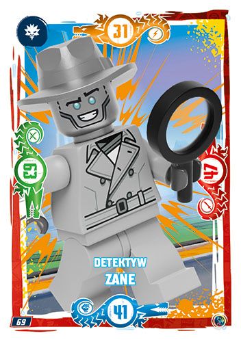 LEGO® NINJAGO® TCG9 - Nr 69: Detektyw Zane