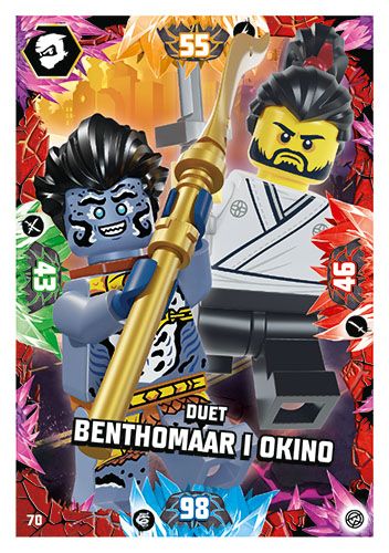 LEGO® NINJAGO® TCG8 - Nr 70: Duet Benthomaar i Okino