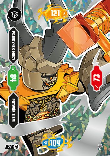 LEGO® NINJAGO® TCG11 - Nr 71: Pojedynek Mocy Potwór Ziemi