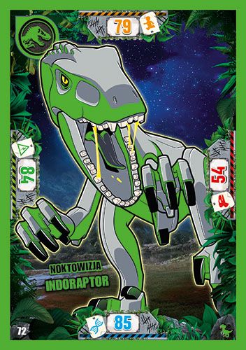 LEGO® Jurassic World™ - Nr 72: Noktowizja indoraptor