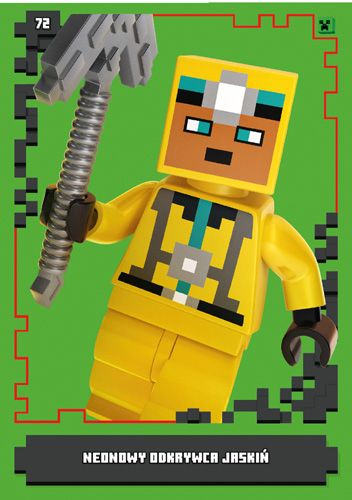 LEGO® Minecraft™ - Nr72: Neonowy odkrywca jaskiń