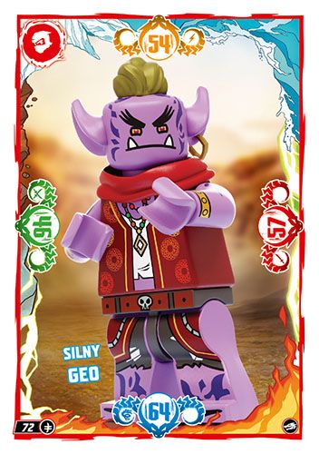 LEGO® NINJAGO® TCG10 - Nr 72: Silny Geo