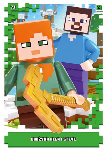 LEGO® Minecraft™ - Nr73: Drużyna Alex i Steve