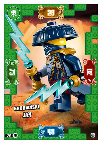 LEGO® NINJAGO® TCG11 - Nr 73: Grubiański Jay