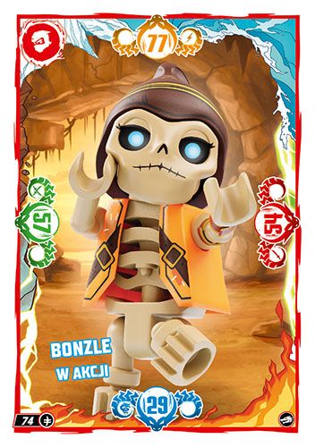 LEGO® NINJAGO® TCG10 - Nr 74: Bonzle w akcji