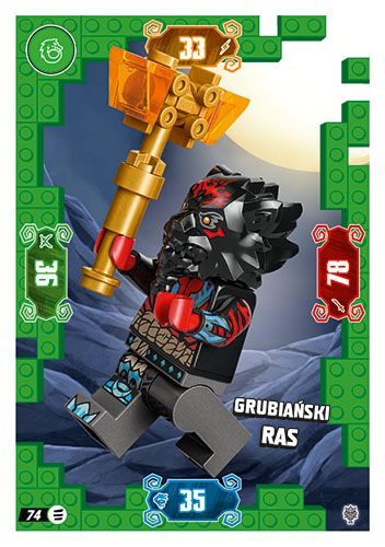 LEGO® NINJAGO® TCG11 - Nr 74: Grubiański Ras