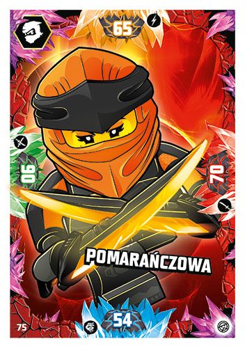 LEGO® NINJAGO® TCG8 - Nr 75: Pomarańczowa