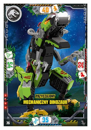 LEGO® Jurassic World™ - Nr 76: Przyczajony mechaniczny dinozaur