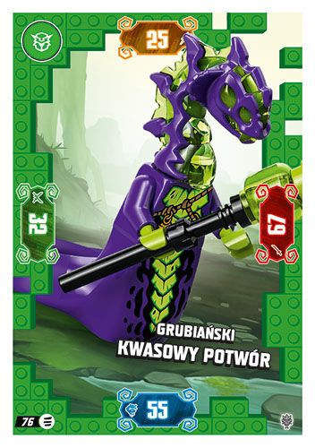 LEGO® NINJAGO® TCG11 - Nr 76: Grubiański Kwasowy Potwór