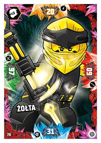 LEGO® NINJAGO® TCG8 - Nr 76: Żółta
