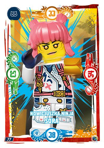 LEGO® NINJAGO® TCG9 - Nr 77: Nowicjuszka ninja Sora