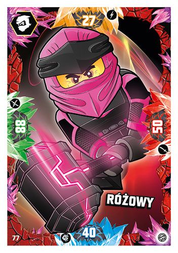 LEGO® NINJAGO® TCG8 - Nr 77: Różowy