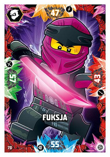 LEGO® NINJAGO® TCG8 - Nr 78: Fuksja