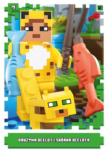 LEGO® Minecraft™ - Nr79: Drużyna ocelot i skórka ocelota