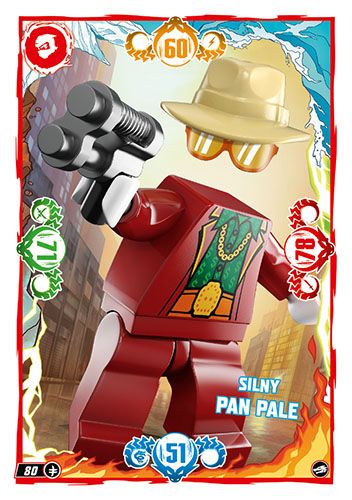 LEGO® NINJAGO® TCG10 - Nr 80: Silny pan Pale