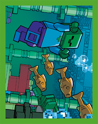 LEGO® Minecraft™ Stickers - Nr81