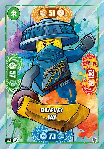 LEGO® NINJAGO® TCG11 - Nr 81: Chlapiący Jay
