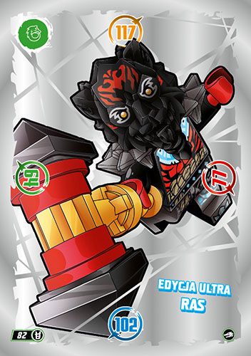 LEGO® NINJAGO® TCG10 - Nr 82: Edycja ultra Ras