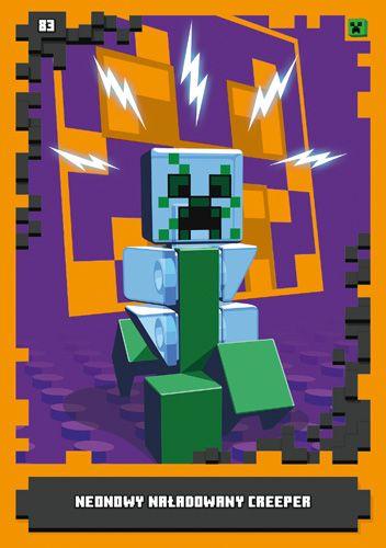LEGO® Minecraft™ - Nr83: Neonowy naładowany creeper