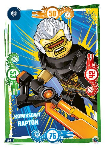 LEGO® NINJAGO® TCG9 - Nr 84: Komiksowy Rapton