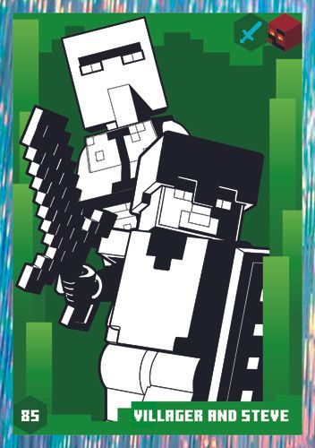 LEGO® Minecraft™ TCC3 - Nr  85: Villager and Steve
