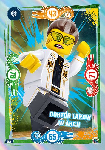 LEGO® NINJAGO® TCG9 - Nr 85: Doktor LaRow w akcji