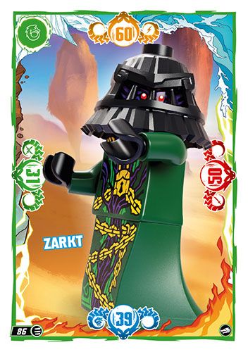 LEGO® NINJAGO® TCG10 - Nr 86: Zarkt