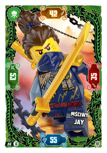 LEGO® NINJAGO® TCG11 - Nr 86: Mściwy Jay