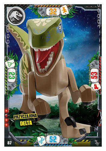LEGO® Jurassic World™ - Nr 87: Przyczajona Delta