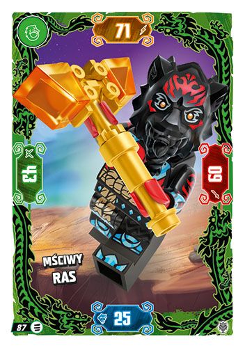 LEGO® NINJAGO® TCG11 - Nr 87: Mściwy Ras