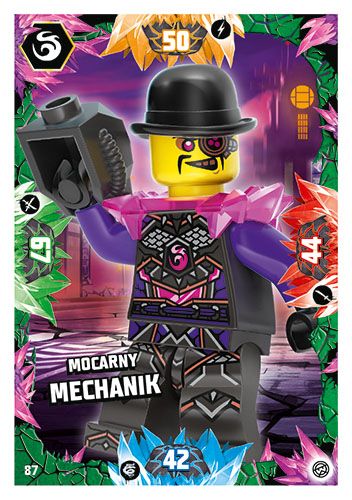 LEGO® NINJAGO® TCG8 - Nr 87: Mocarny Mechanik