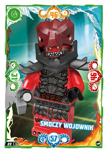 LEGO® NINJAGO® TCG10 - Nr 89: Smoczy wojownik