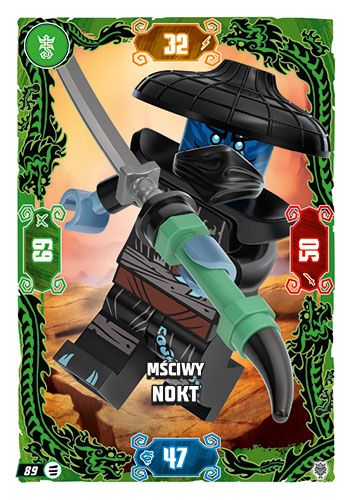 LEGO® NINJAGO® TCG11 - Nr 89: Mściwy Nokt