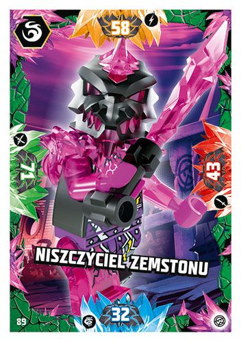 LEGO® NINJAGO® TCG8 - Nr 89: Niszczyciel zemstonu