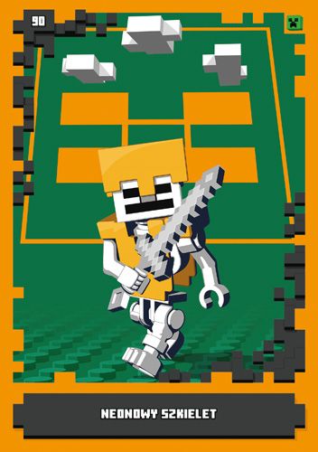 LEGO® Minecraft™ - Nr90: Neonowy szkielet