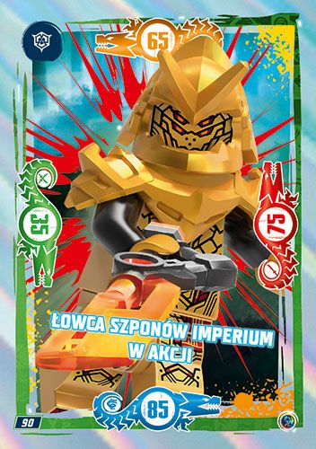 LEGO® NINJAGO® TCG9 - Nr 90: Łowca Szponów imperium w akcji