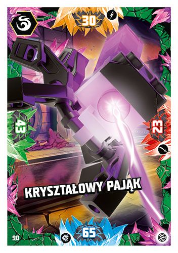LEGO® NINJAGO® TCG8 - Nr 90: Kryształowy pająk