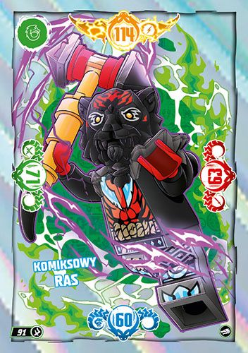 LEGO® NINJAGO® TCG10 - Nr 91: Komiksowy Ras