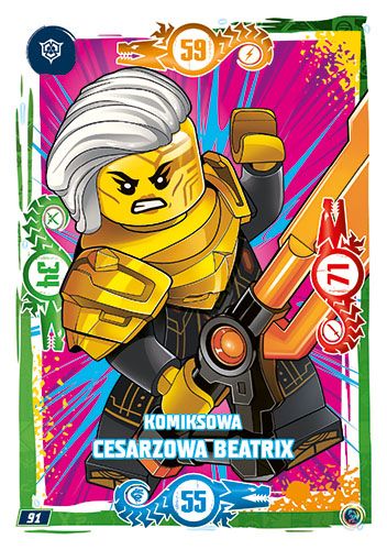 LEGO® NINJAGO® TCG9 - Nr 91: Komiksowa cesarzowa Beatrix