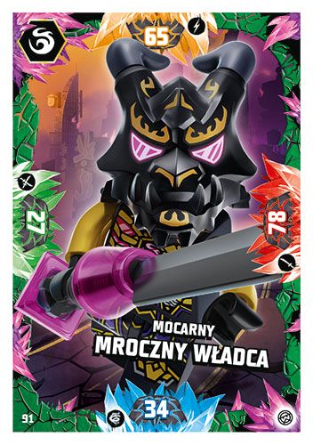 LEGO® NINJAGO® TCG8 - Nr 91: Mocarny Mroczny Władca