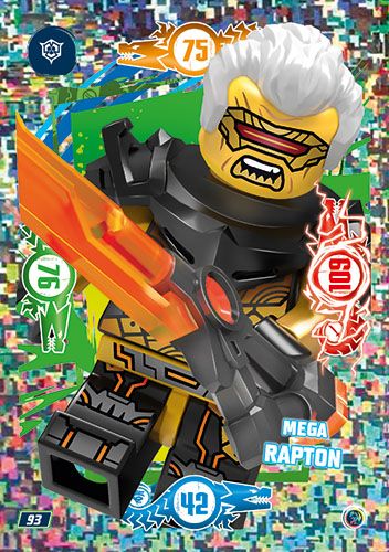 LEGO® NINJAGO® TCG9 - Nr 93: Mega Rapton