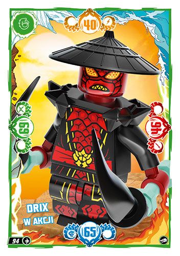 LEGO® NINJAGO® TCG10 - Nr 94: Drix w akcji