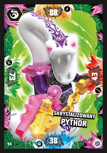 LEGO® NINJAGO® TCG8 - Nr 94: Skrystalizowany Pythor